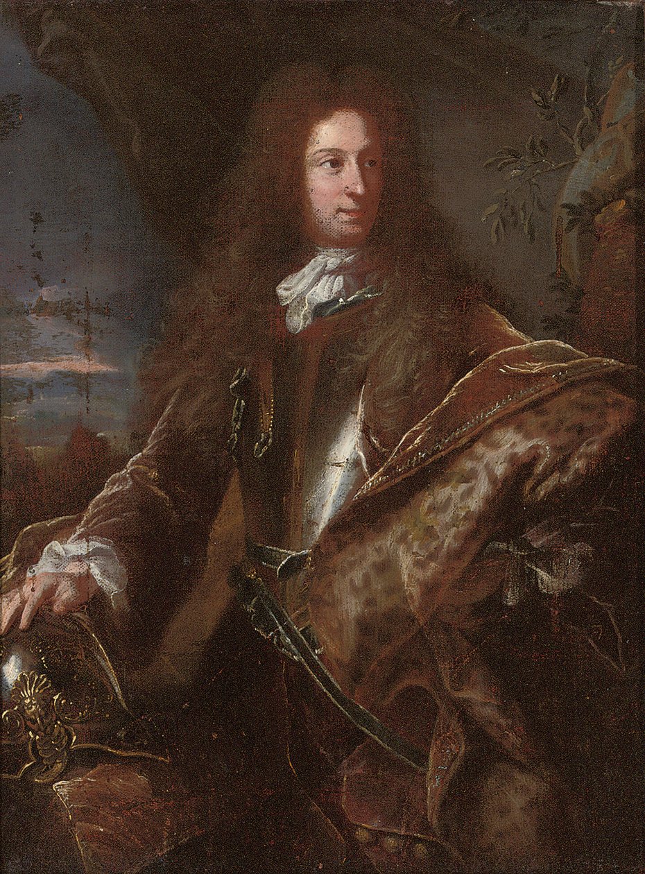 Porträtt av en gentleman, traditionellt identifierad som John Churchill, 1:e hertig av Marlborough av Hyacinthe Francois Rigaud