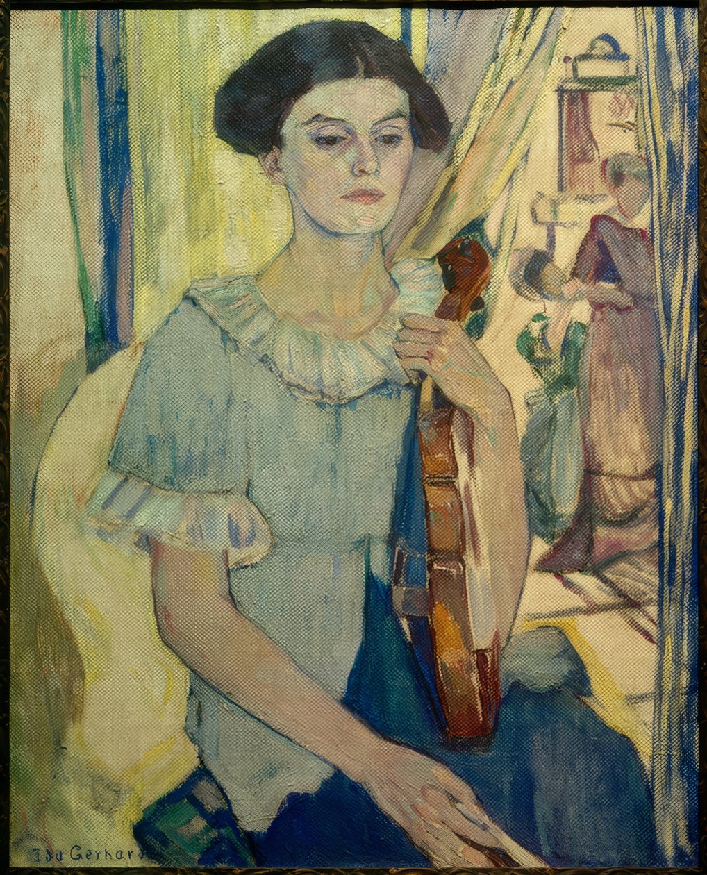Violinist (Elli Bößneck) av Ida Gerhardi