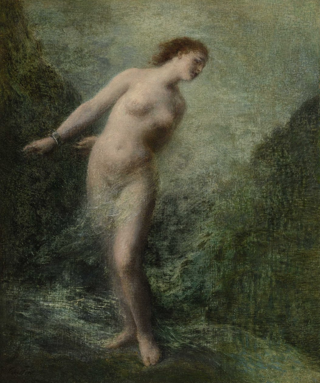 Andromeda, ca 1902 av Ignace Henri Jean Fantin Latour