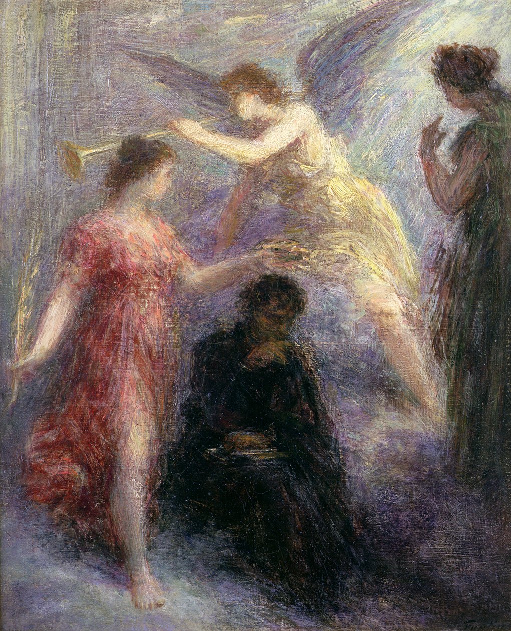 Apotheosis de Berlioz, 1800-talet av Ignace Henri Jean Fantin Latour