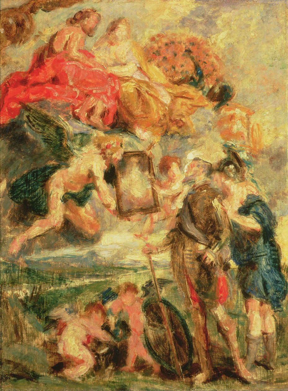 Homage till Rubens (se 17689) av Ignace Henri Jean Fantin Latour