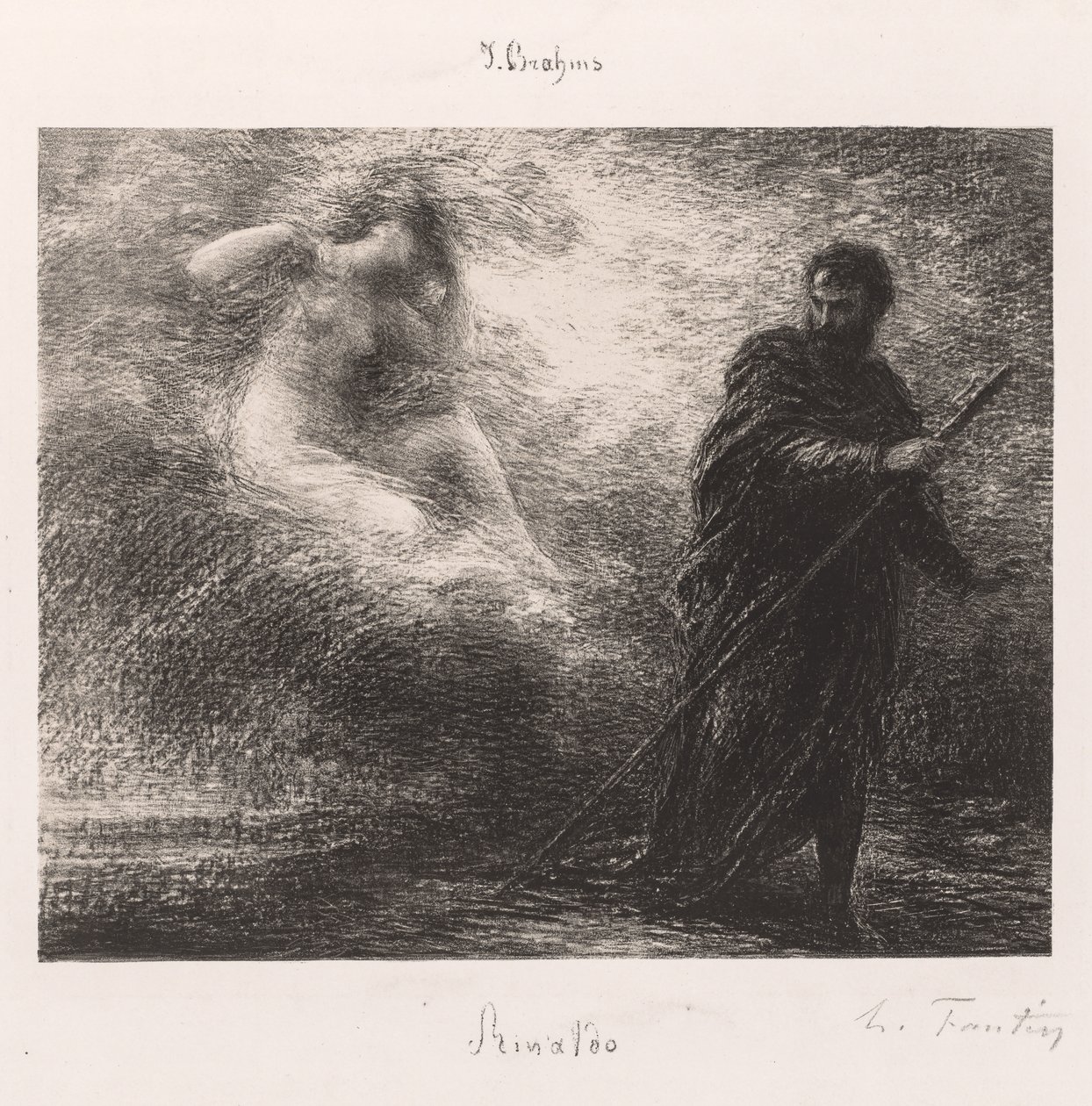Rinaldo, 1881. av Ignace Henri Jean Fantin Latour