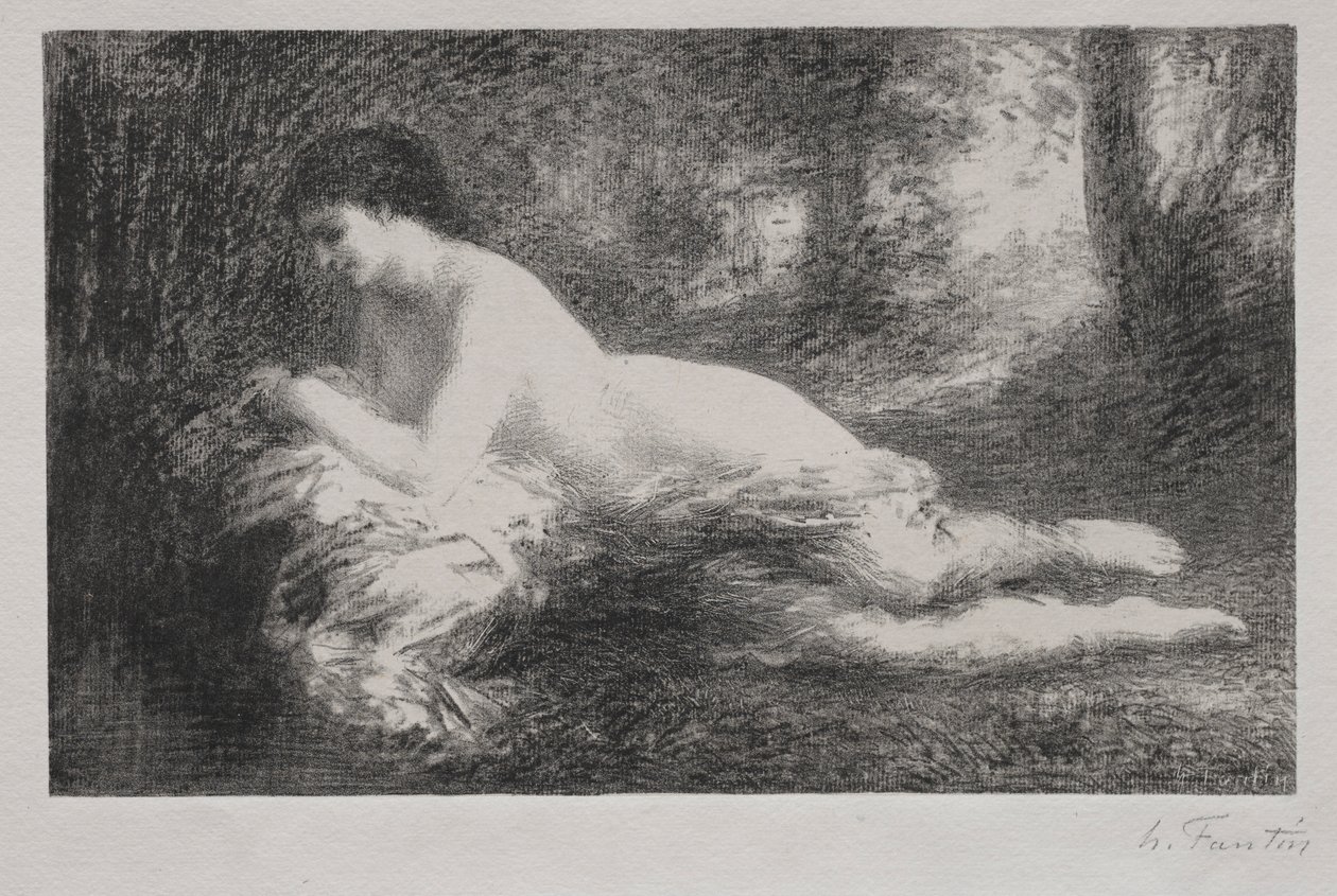 Dagdröm. av Ignace Henri Jean Fantin Latour