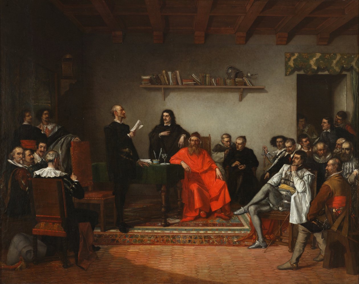 Läser Don Quijote av Ignacio Merino