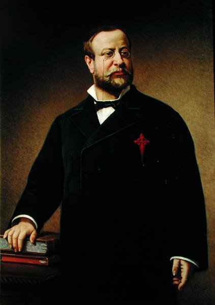 Porträtt av Francisco de Borja Queipo de Llano y Gayoso de los Cobos (olja på duk) av Ignacio Suarez Llanos