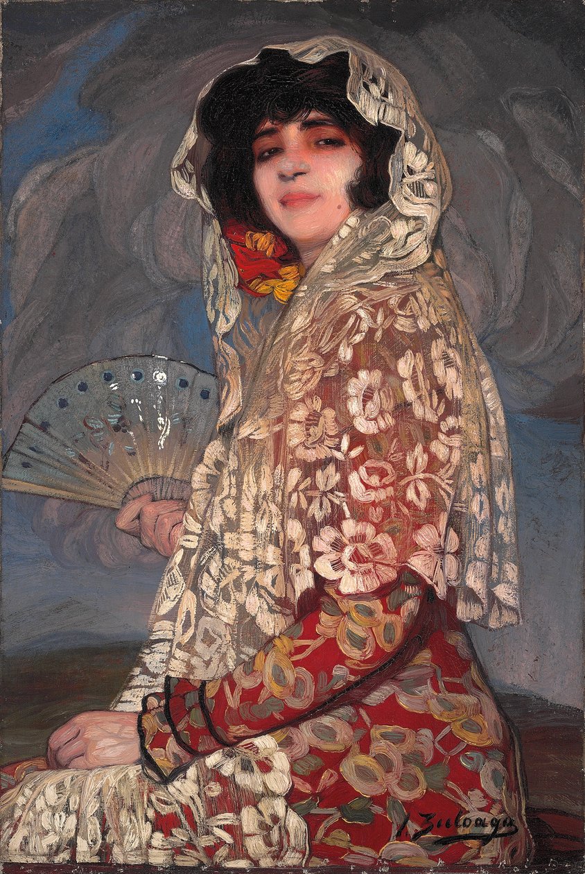 Kusin Candida, 1918 av Ignacio Zuloaga y Zabaleta