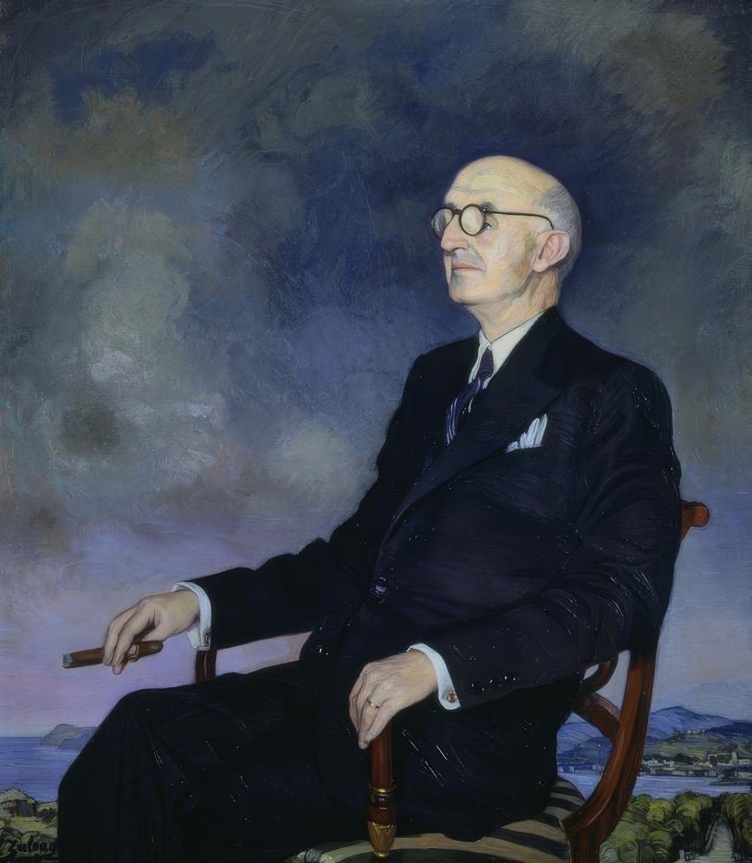 JUAN MARS. Artist: IGNACIO ZULOAGA. Plats: PRIVATE COLLECTION, MADRID, SPANIEN av Ignacio Zuloaga y Zabaleta