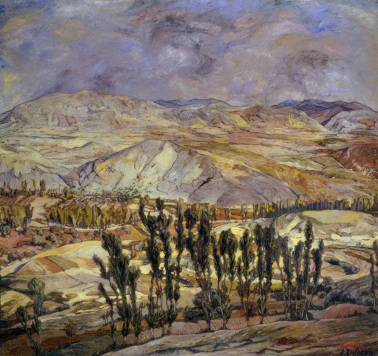 Landskap i Calatayud’, 1930, Olja på duk, 113 × 123 cm, AS00634 av Ignacio Zuloaga y Zabaleta