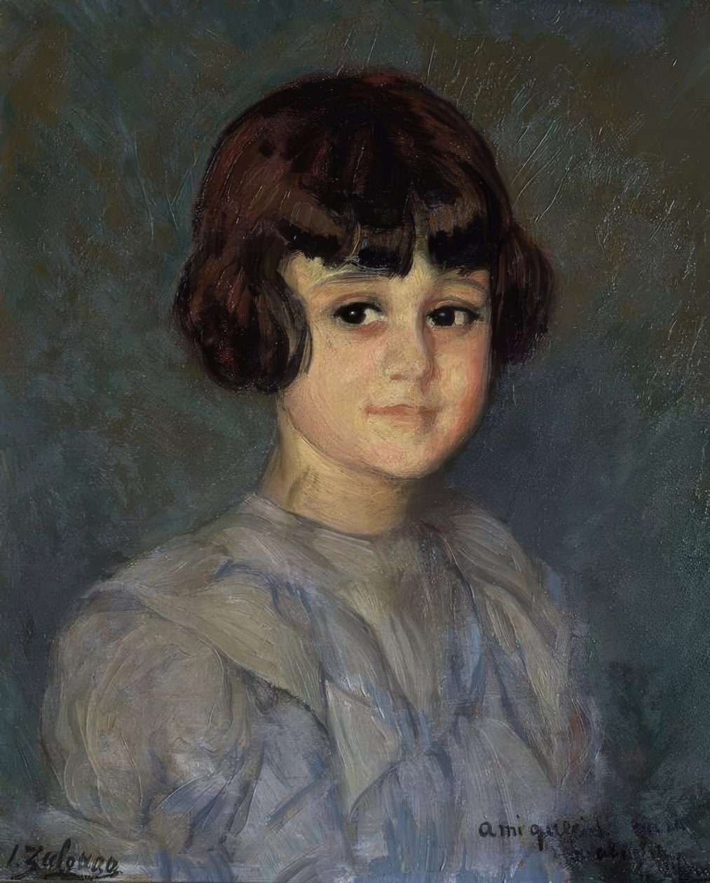 PORTRÄTT AV HANS BARNADOTTER - 1900-talet av Ignacio Zuloaga y Zabaleta