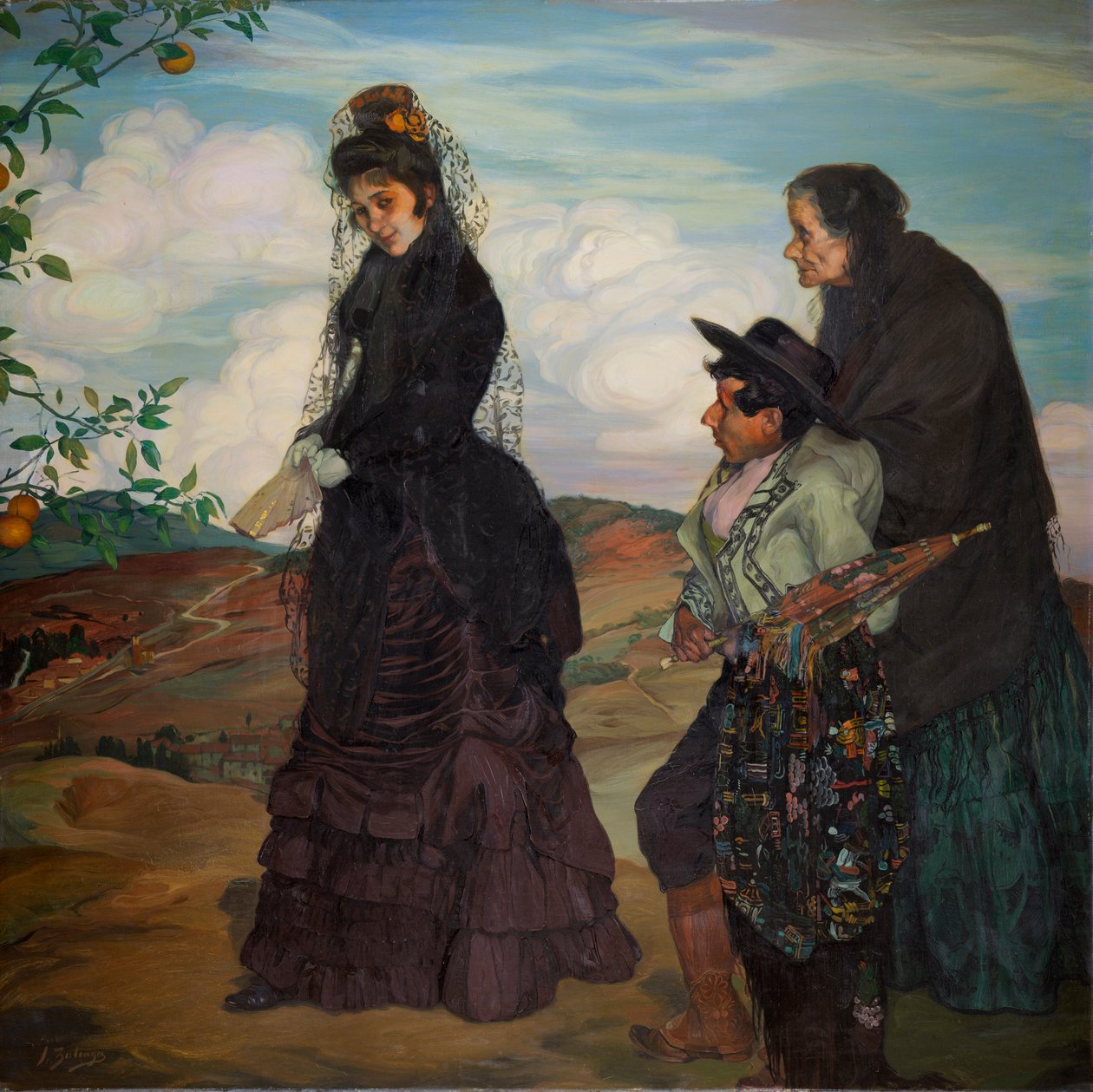 Zigenaren (La gitana) av Ignacio Zuloaga y Zabaleta