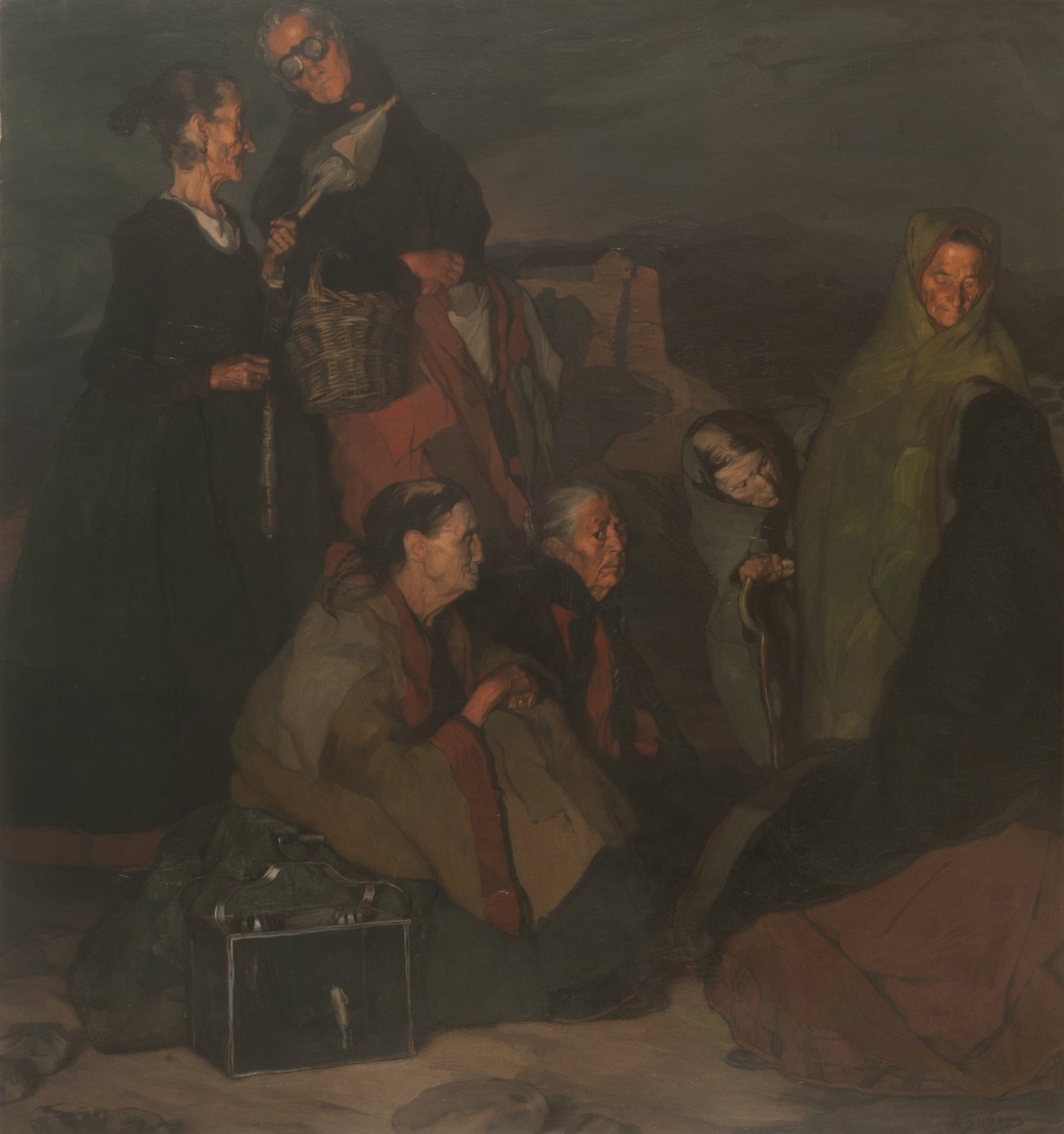 Häxorna i San Millán, 1907. av Ignacio Zuloaga y Zabaleto