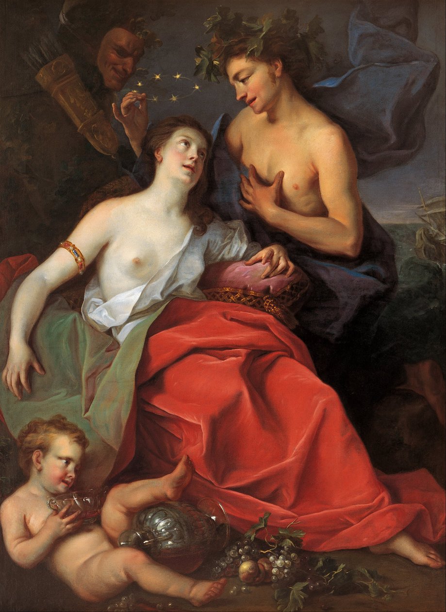 Bacchus och Ariadne av Ignaz Stern