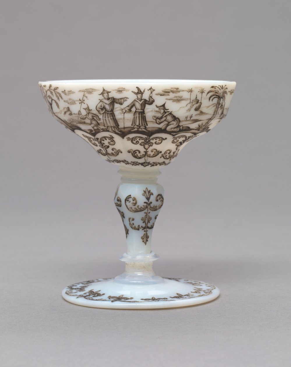 Bägare, c.1735 av Ignaz Preissler