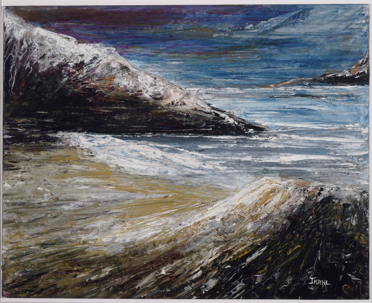 Tranquil, 2005 (olja på syrafri skiva) av Ikahl Beckford