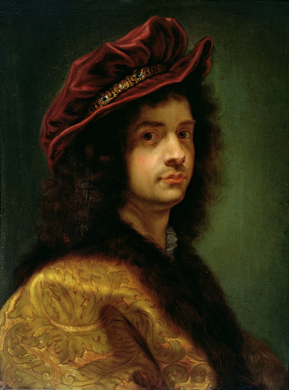 Självporträtt, 1667 av Il Baciccio