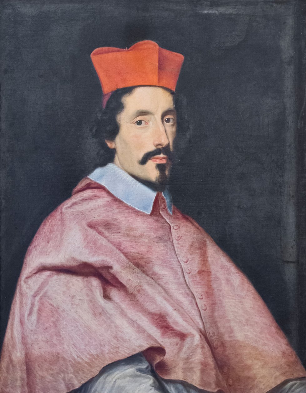Porträtt av kardinal Neri Corsini senior av Il (1639 1709) Baciccio