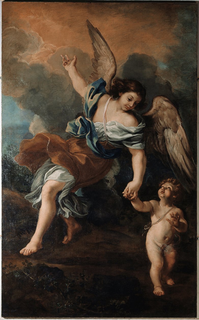 Skyddsängeln (målning av Il Borgognone