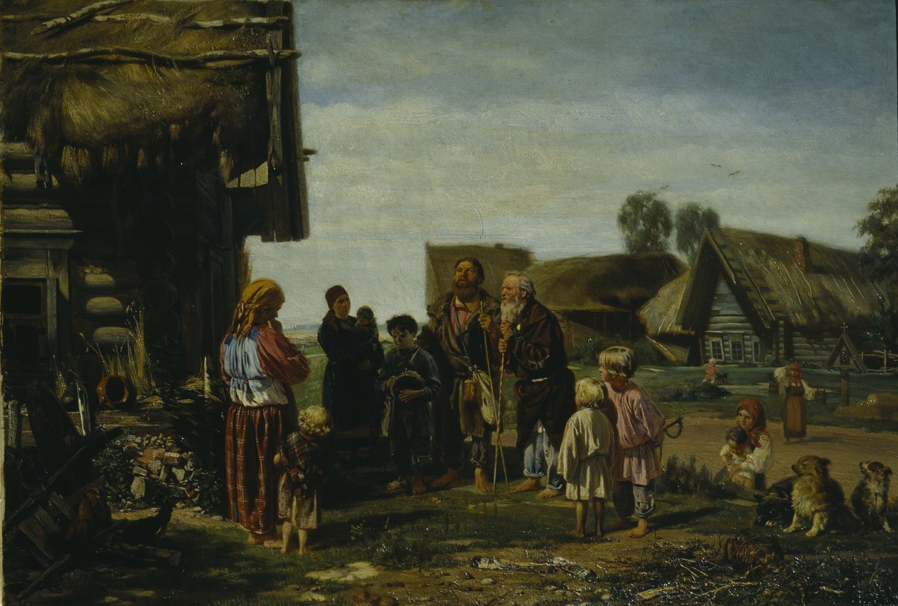 Pilgrimerna, 1870 av Illarion Mikhailovich Pryanishnikov