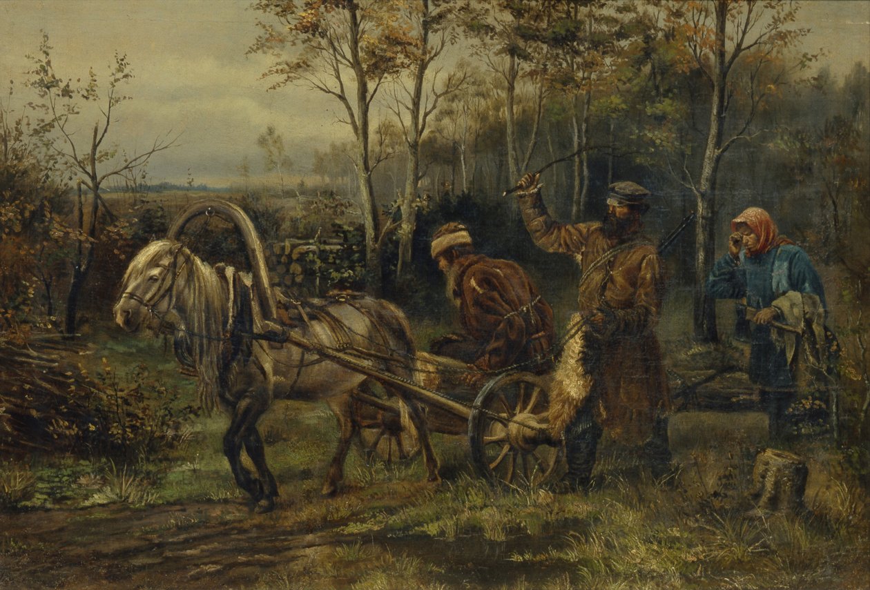 Wood Stealer av Illarion Mikhailovich Pryanishnikov