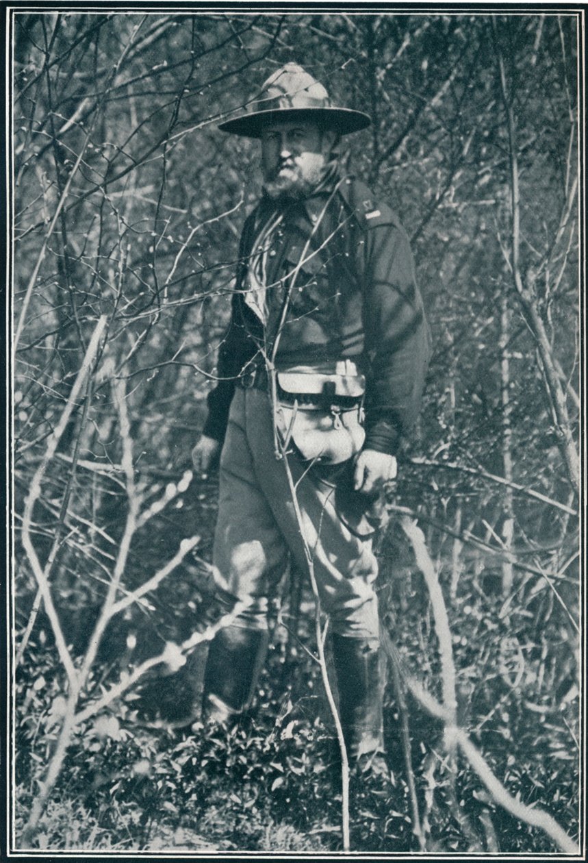 Kvartermästare Snowden. Avdelningen av Legion of Frontiersmen, c1908 av Illustrations Bureau