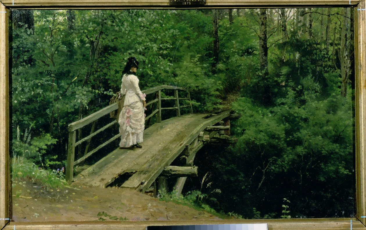 Sommarlandskap, 1879 av Ilya Efimovich Repin