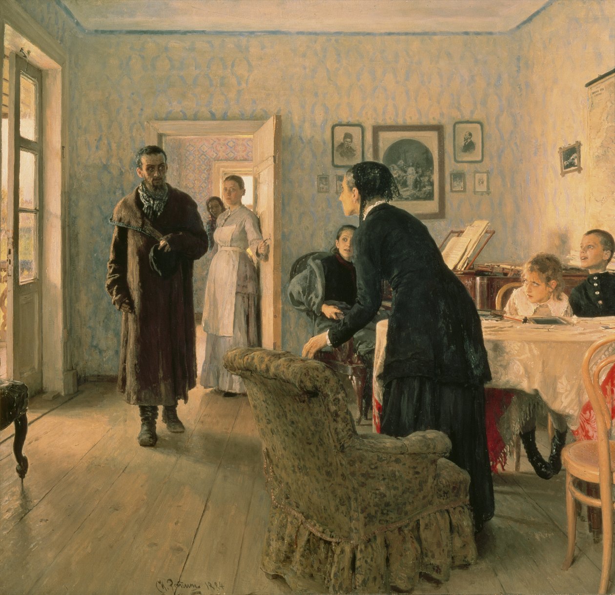 Oväntat, 1884-88 av Ilya Efimovich Repin