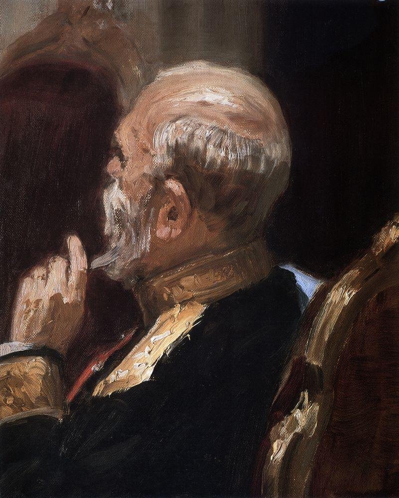 Obruchev   av Ilya Efimovich Repin