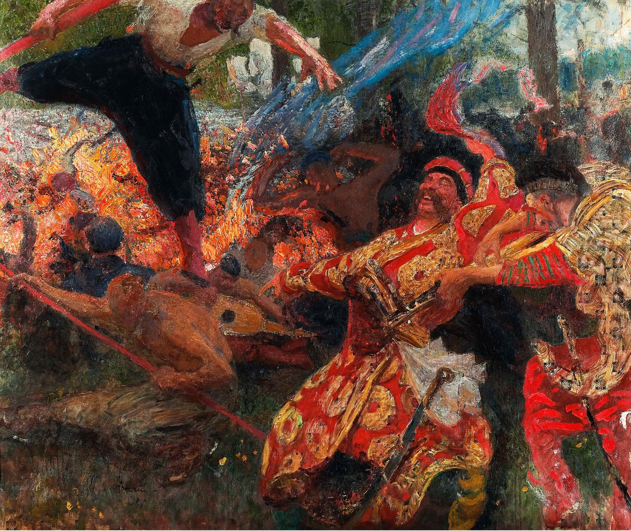 Hopak av Ilya Efimovich Repin