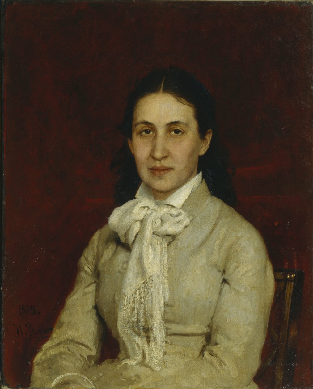 Porträtt av Elizaveta Grigoryevna Mamontova 1847-1908, 1878 av Ilya Efimovich Repin