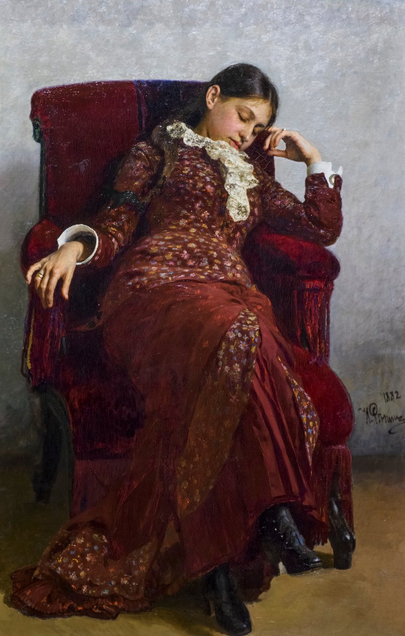 RESTEN av Ilya Efimovich Repin