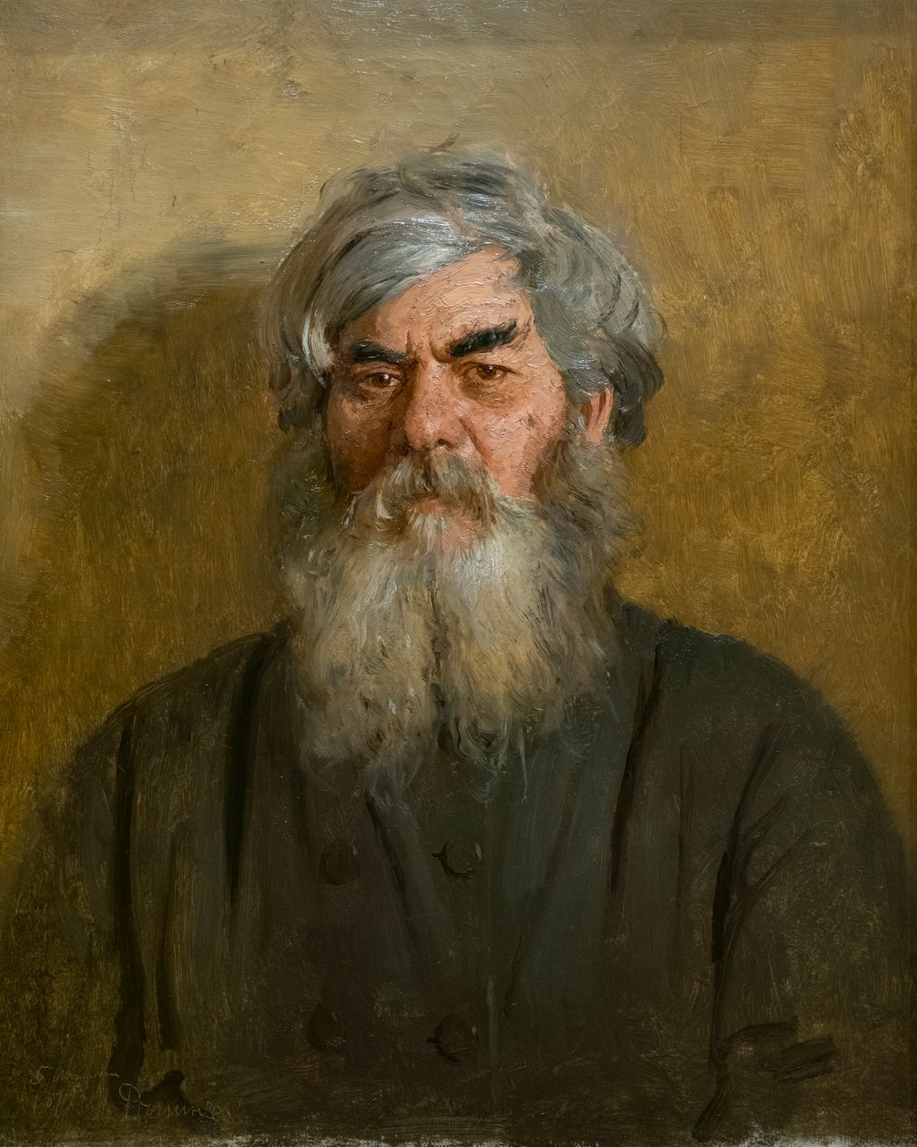 MANEN MED DET ONDA ÖGET av Ilya Efimovich Repin