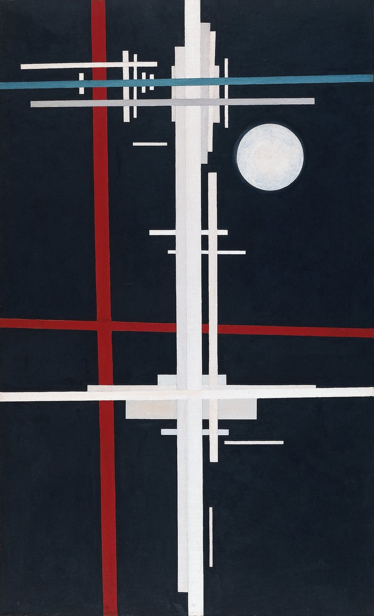 Suprematistisk komposition, 1923 av Ilya Grigorevich Chashnik