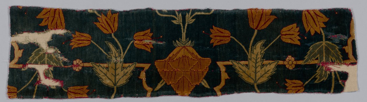 Fragment av en matta, 1600-1650. av Imperial Manufactory