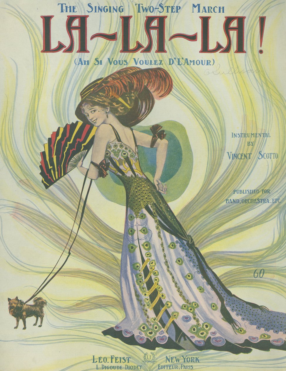 La-La-La! (Ah If You Want DLAmour), c.1770-1959 (tryck) av Inc. Leo Feist