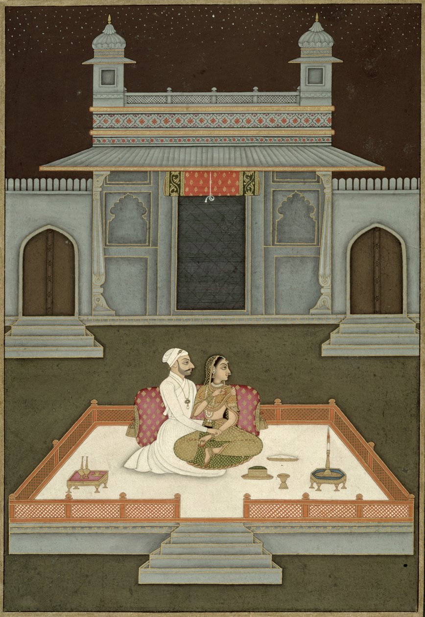 I. 65.3 Raga Dipaka, ca 1760 av Indian School