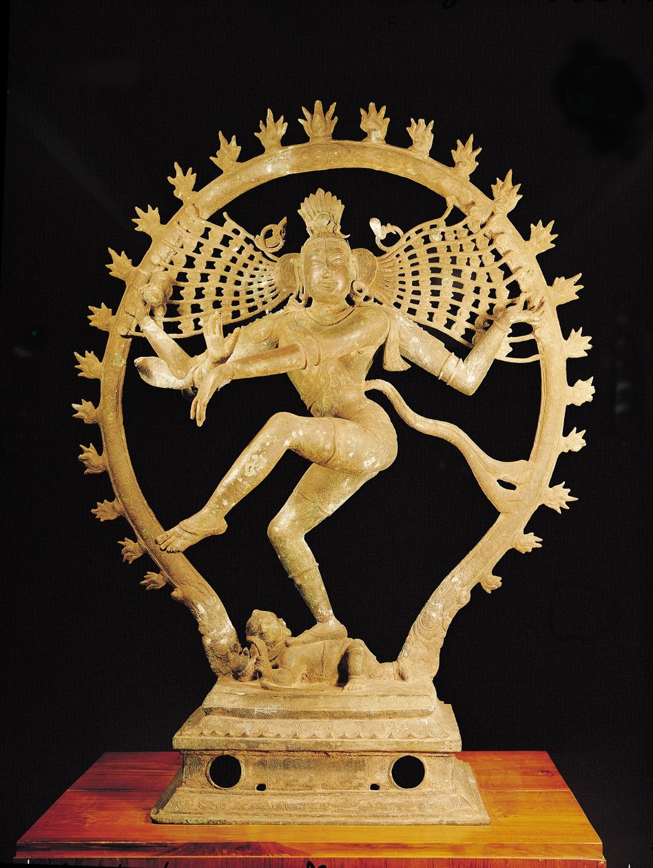 Shiva Nataraja (brons) av Indian School