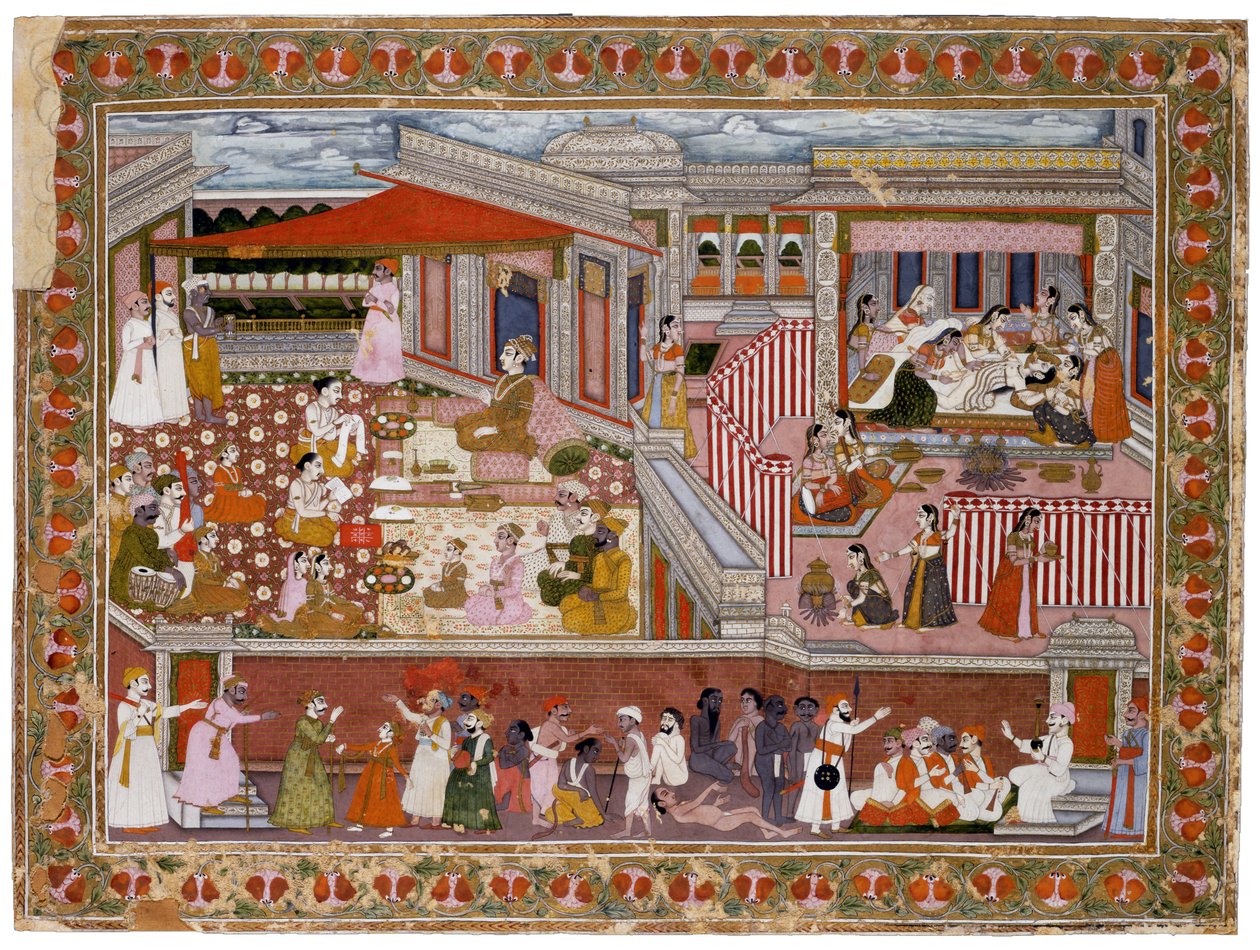 Född i ett palats, 1760-1770 av Indian Art