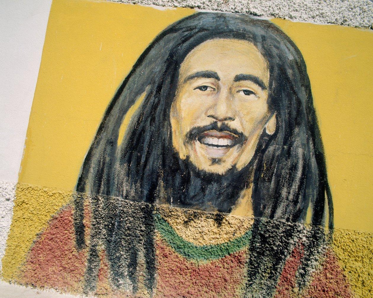 Bob Marley (målad cement) av Indian School