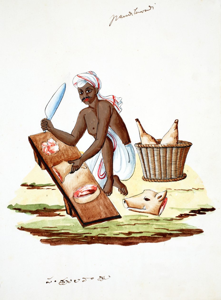 Slaktare (wc på papper) av Indian School