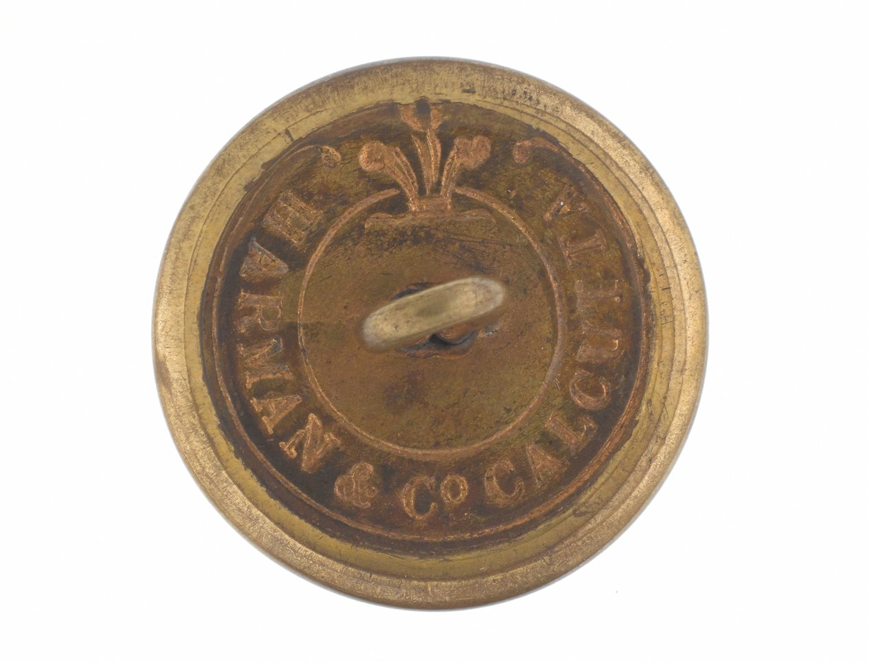 Button, 9:e regementet av Bengal Lancers, före 1901 av Indian School