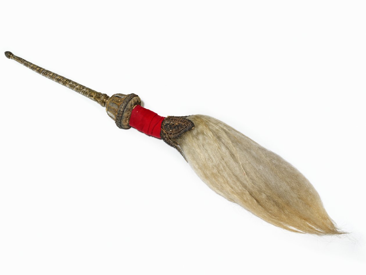 Flugvisp från Bahadur Shahs palats, Delhi, cirka 1857 av Indian School