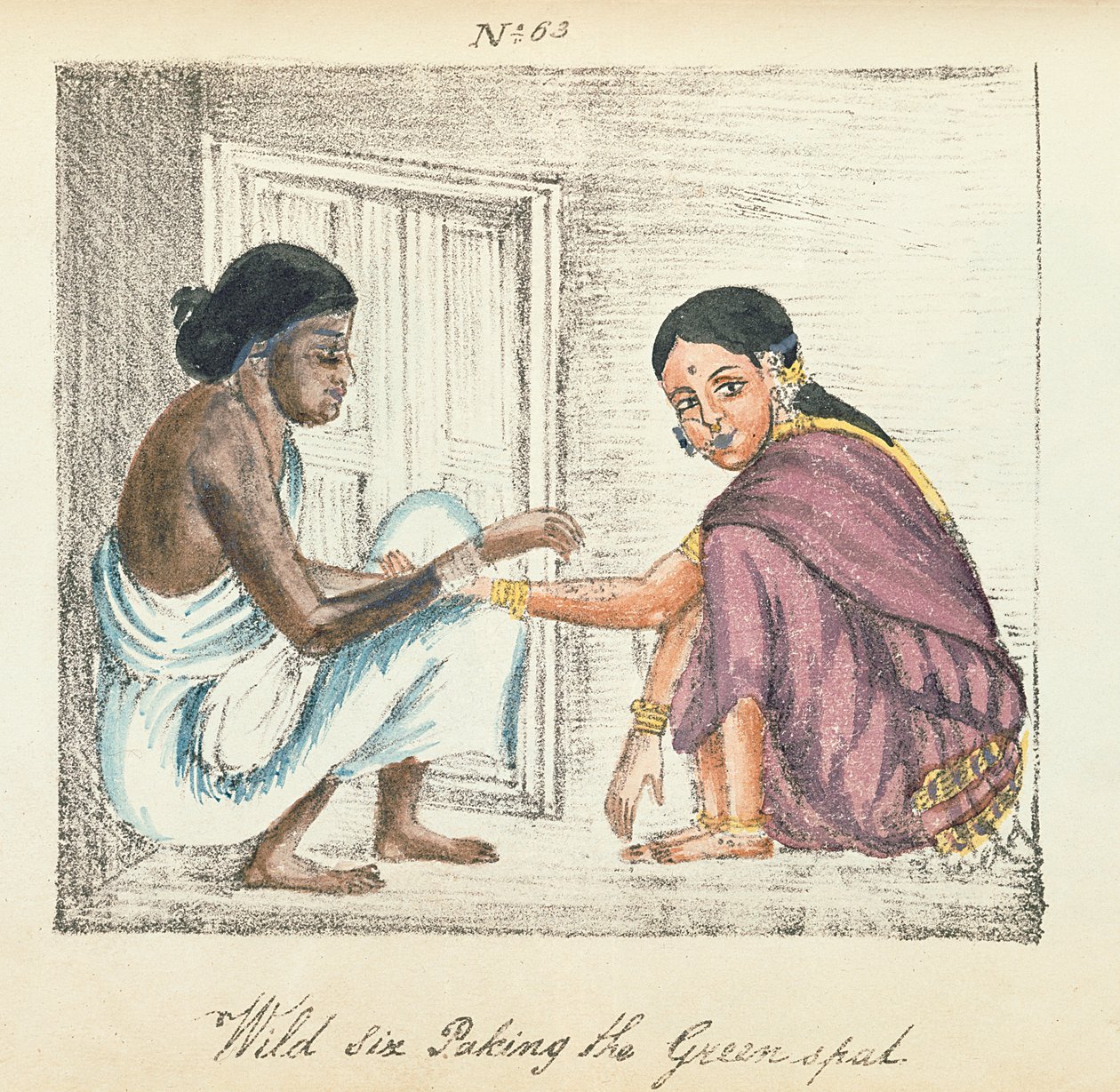 Fortune Teller and woman, från 
