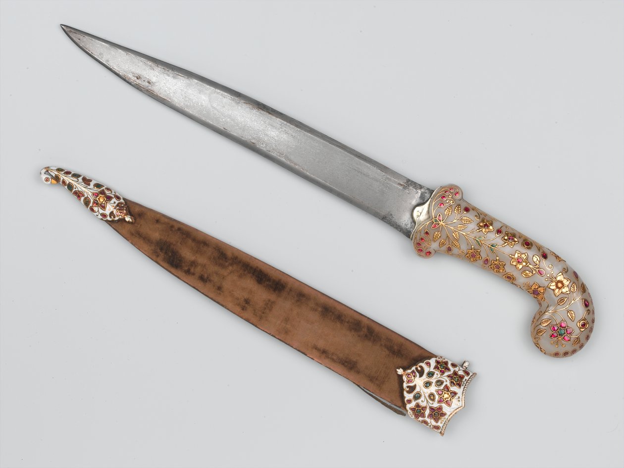 Khanjar som tillhörde Tipu Sultan, tagen vid Seringapatam, 1799 cirka av Indian School