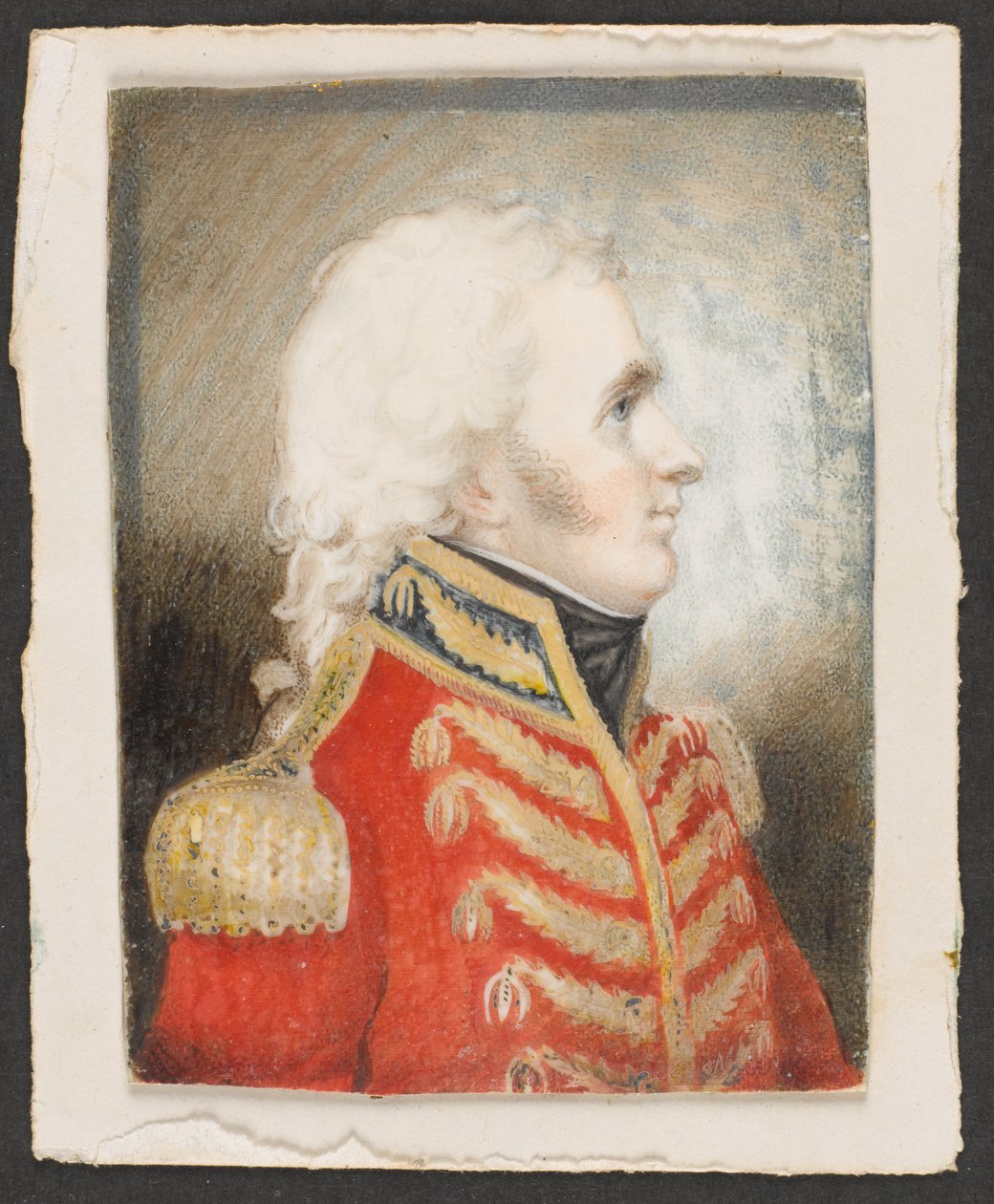 Löjtnant John Malcolm, Madras Army, 1795 ca av Indian School