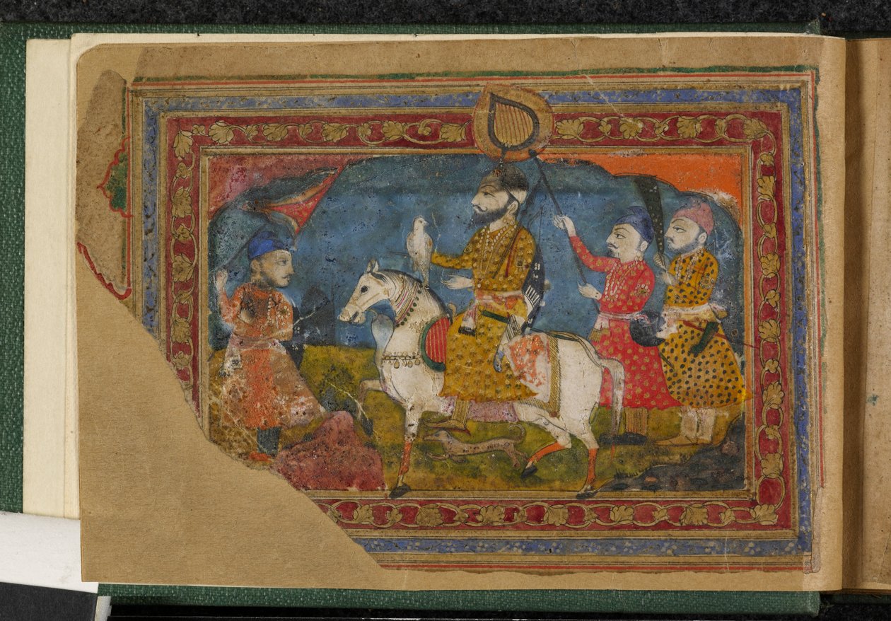 Eller. 11014, f.3, Asa di Var, ca 1800 (vellum) av Indian School