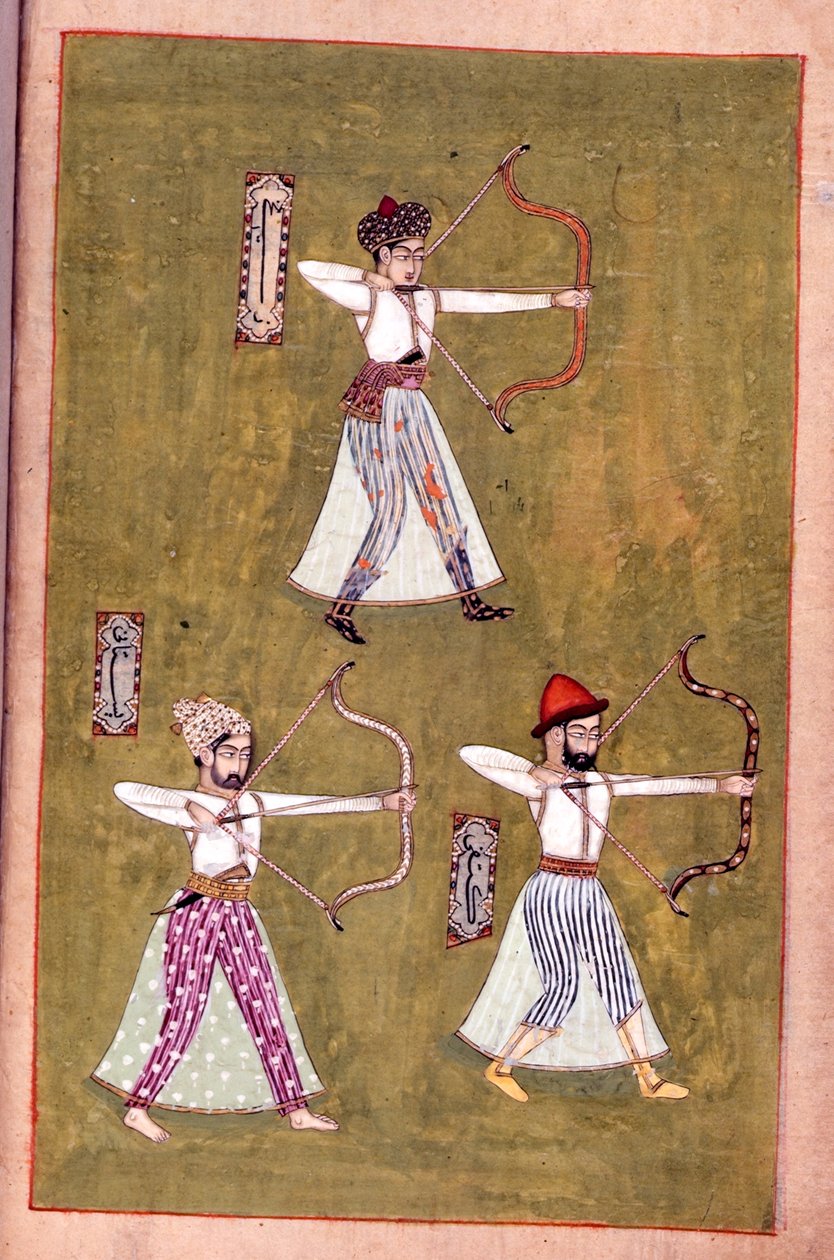 Eller 14143 fol.16v Archers, från 