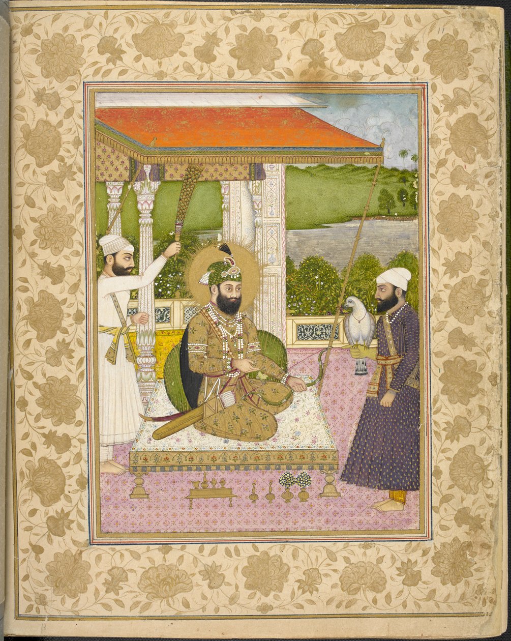 Porträtt från Sarvasiddhantatattvacudamani, eller "The Jewel of the Essence of All Sciences" av Indian School