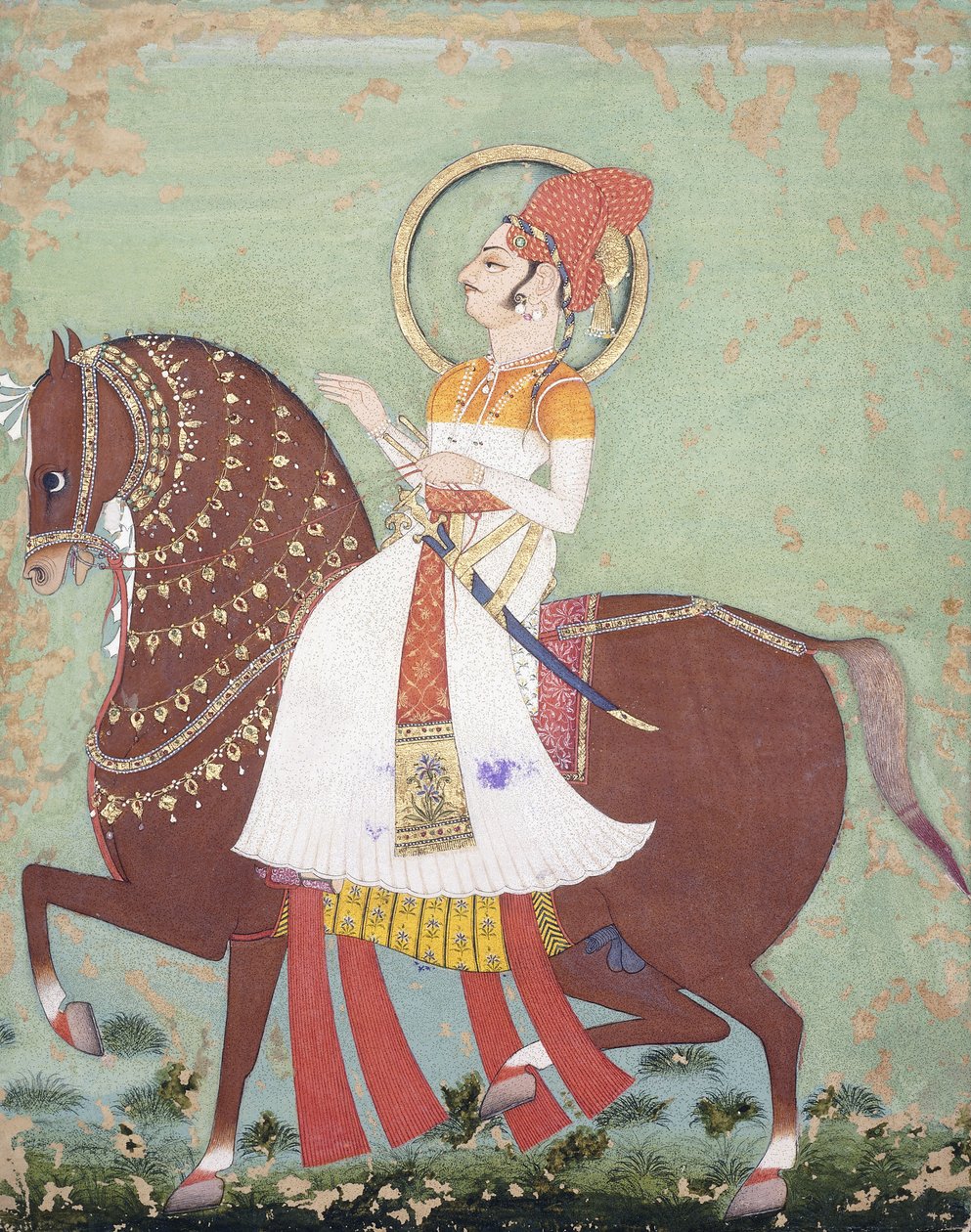 Prins Zalim Singh, 1769 av Indian School