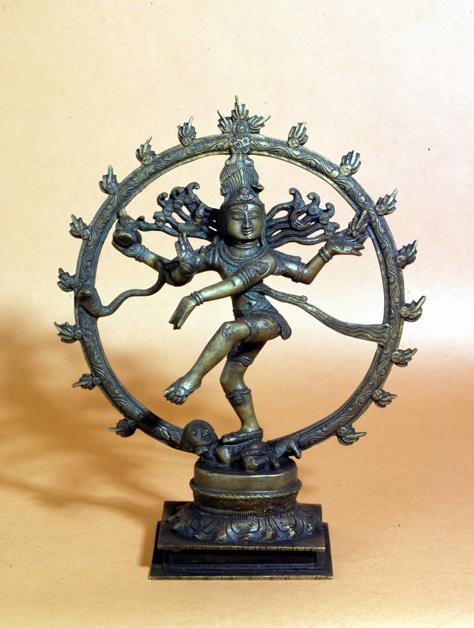 Shiva dansar i cirkeln av eld och krossar ondskans ande. 1700-talet. , Milano av Indian School