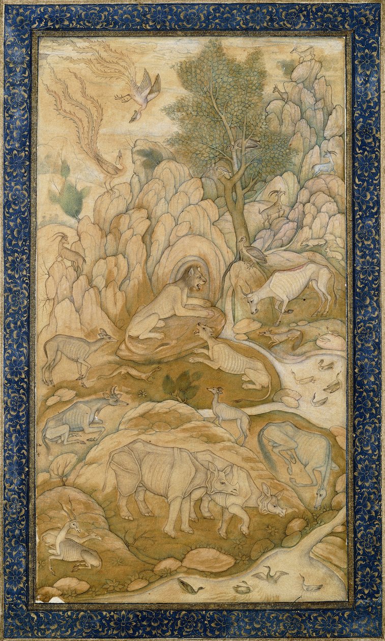 Skogens konung, ca 1600-1610 av Indian School